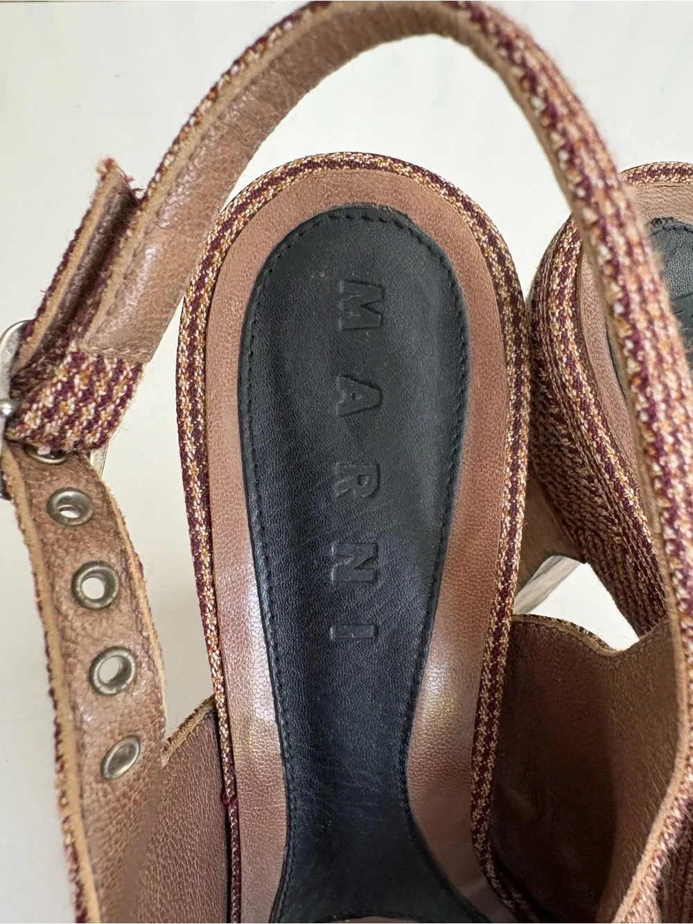 Auth MARNI Platform Heels